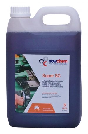 Super SC. Nowchem cleaning supplies.