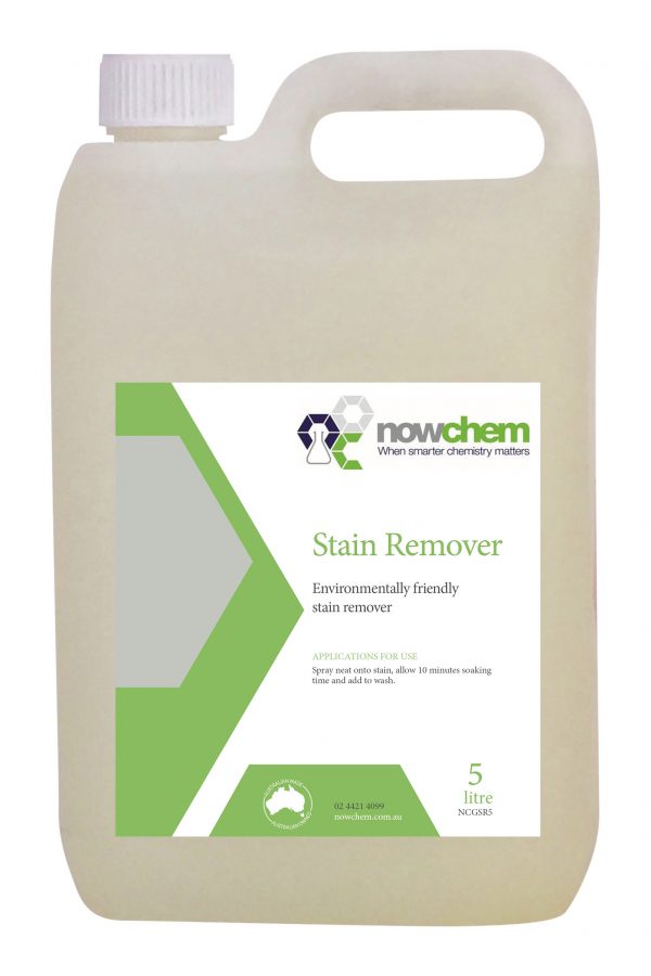 Nowchem Stain Remover. Green cleaning supplies and products.