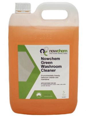 Nowchem Green Washroom Cleaner. Green cleaning supplies and products.