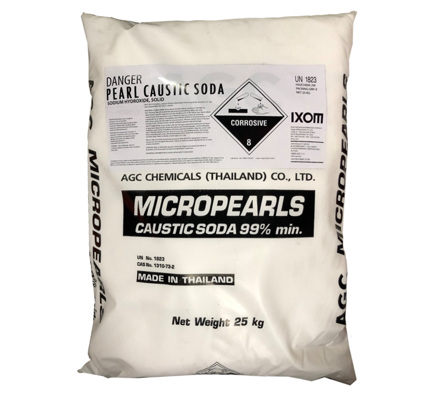 Food Grade Caustic Soda Micropearls - Small or Bulk Bags - Buy Online –  Ozdingo